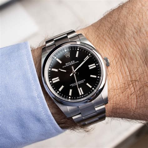 Rolex Oyster Perpetual 41 Automatic Black Dial Men's .